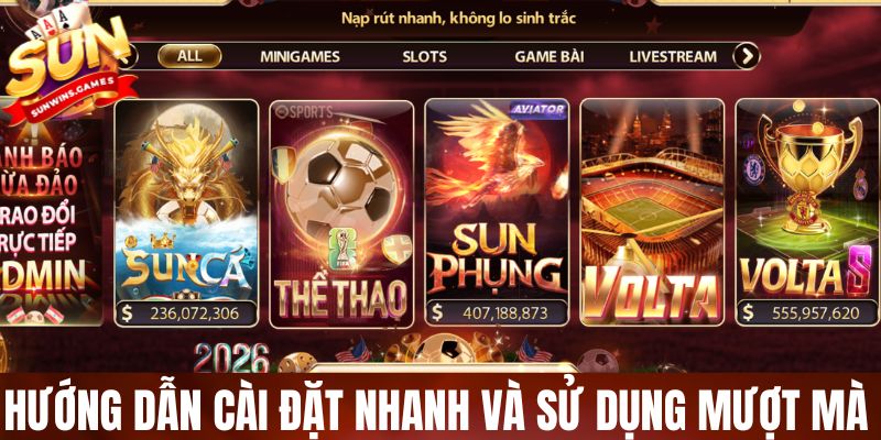 Hướng dẫn tải app SUNWIN an toàn, cài đặt nhanh và sử dụng mượt mà 