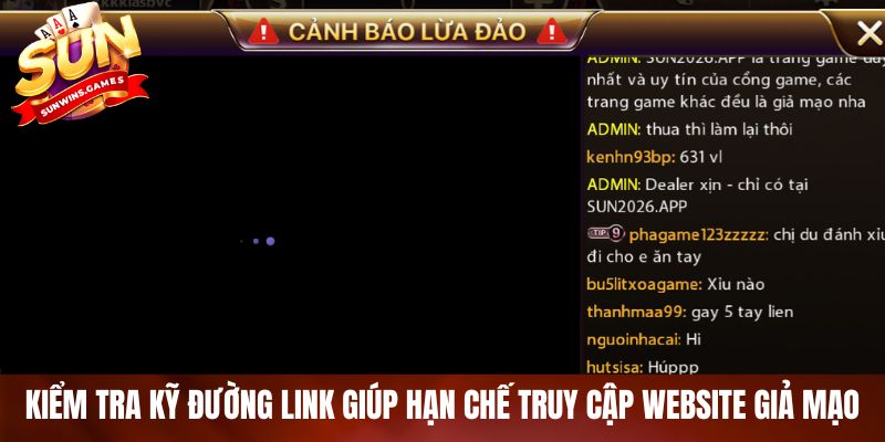 Kiểm tra kỹ đường link giúp hạn chế truy cập website giả mạo