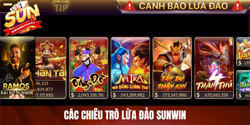 Vạch Mặt Các Chiêu Trò Lừa Đảo SUNWIN Khiến Nhiều Người Sập Bẫy