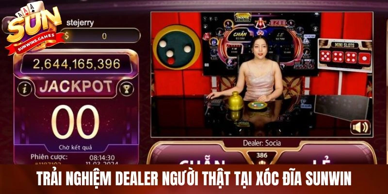 Trải nghiệm Dealer người thật tại xóc đĩa SUNWIN Trải nghiệm Dealer người thật tại xóc đĩa SUNWIN